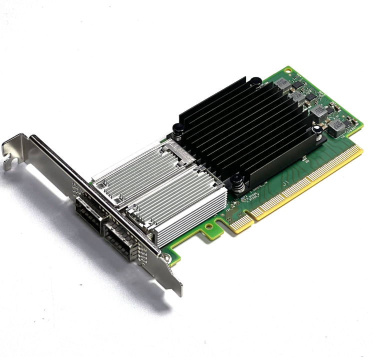 100Gbe Qsfp28 Network Card - Kartu Adaptor Jaringan MCX516A-CCAT ConnectX-5 100GbE