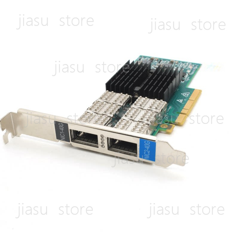 Adaptor Jaringan PCI‑E QSFP+ C - Dual Port 40Gbe Pcie Nic ulasan dan harga