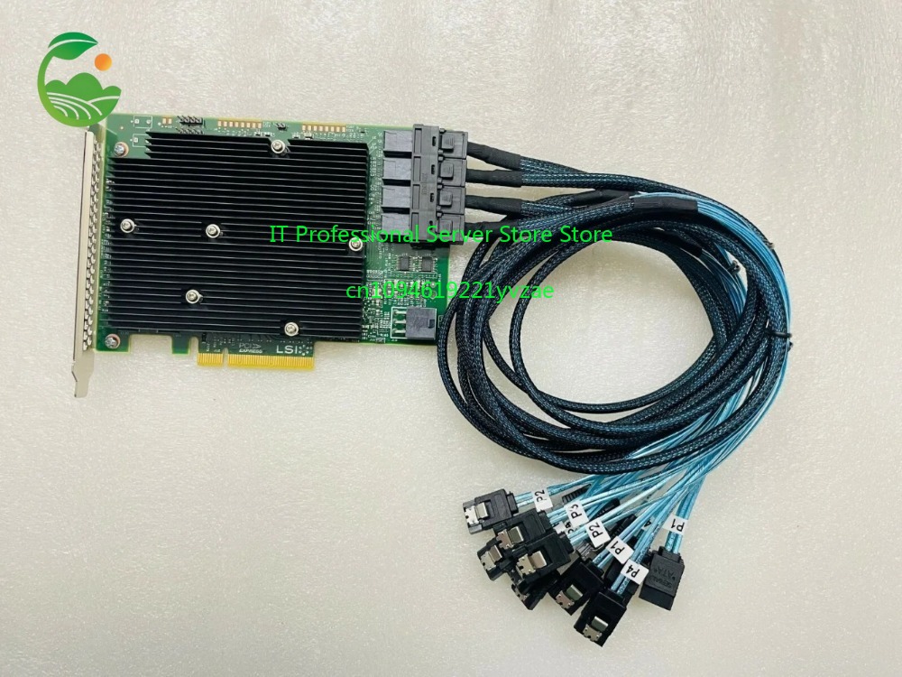 Kartu HBA LSI 9300-16i 12Gbps  - Lsi 9300 16I Hba It Mode ulasan dan harga