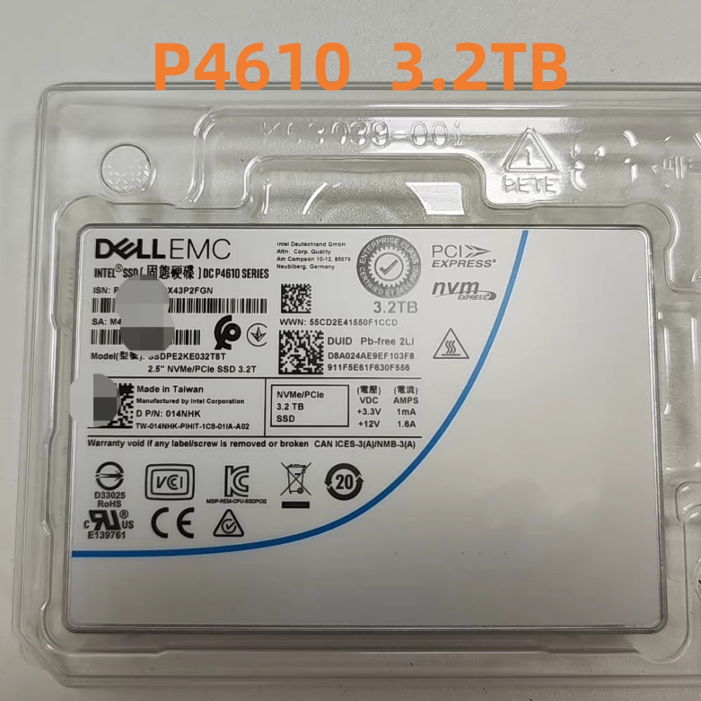 Asli DC P4610 Seri 1.6TB 3.2TB - U.2 Nvme Ssd 7.68Tb ulasan dan harga