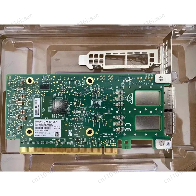 Kartu Jaringan MCX623106AN-CDA - 100Gbe Qsfp28 Network Card ulasan dan harga
