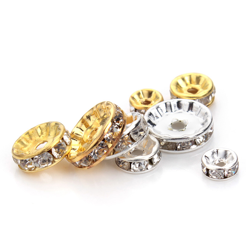 50Pcs 4 6 8 10 12Mm Berlian Im - Gold 6138 ulasan dan harga