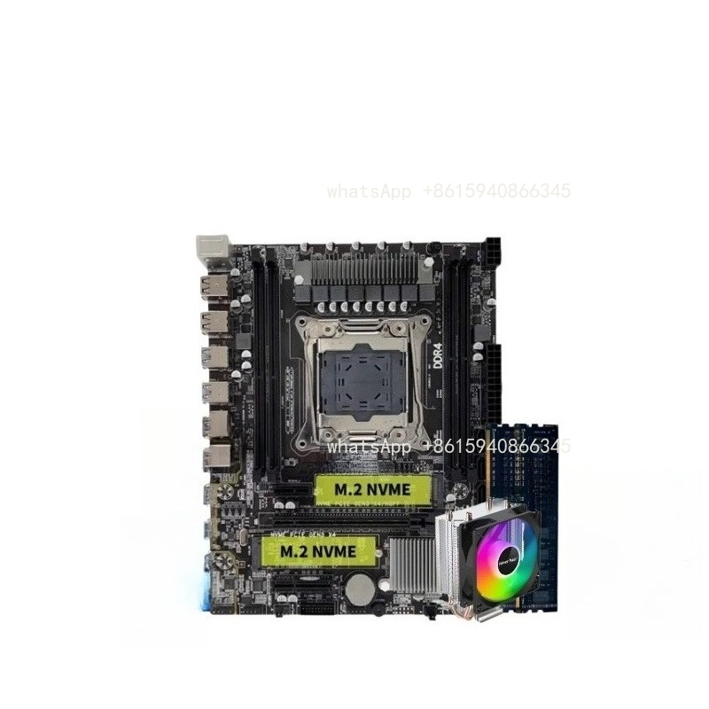 Komputer desktop X99 set CPU p - E5 2696 V3 ulasan dan harga
